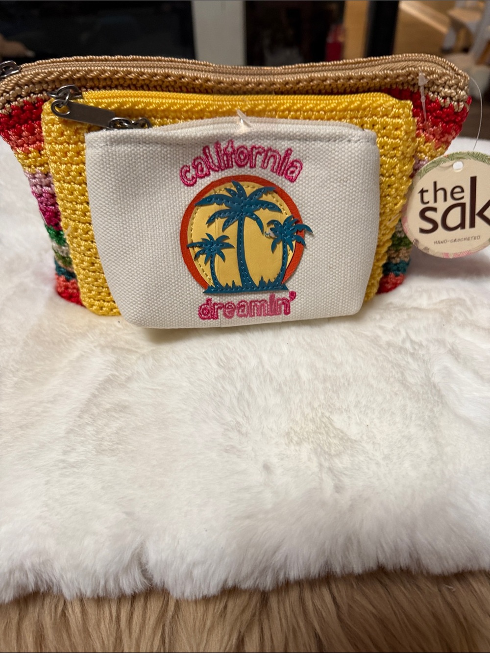 Sakroots Trio Set of Pouches NWT